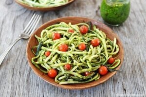 Pesto-Zucchini-Noodles
