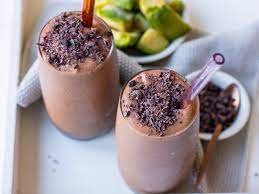 creamy-cocoa-avocado smoothie